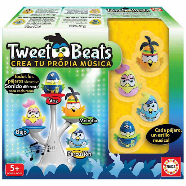 Educa Borras Skab Dit Interaktive Musikbrætspil Tweet Beat Flerfarvet
