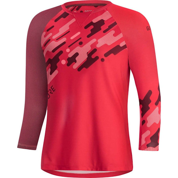Gore® Wear Langærmet Enduro Trøje C5 Trail Rød L Kvinde