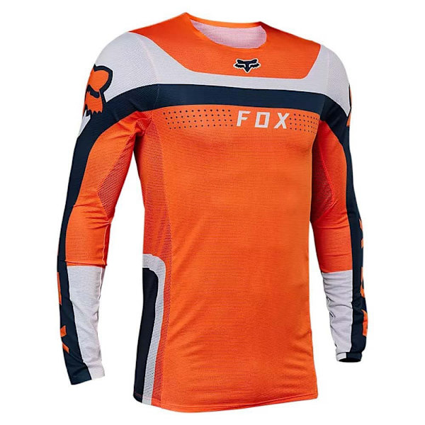 Fox Racing Mx Flexair Efekt Pitkähihainen Trikoo Oranssi L Mies