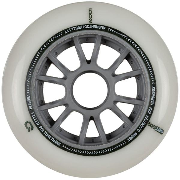 Iqon Skridskor Hjul Eqo 100 88a 3 Enheter Guld 100 mm