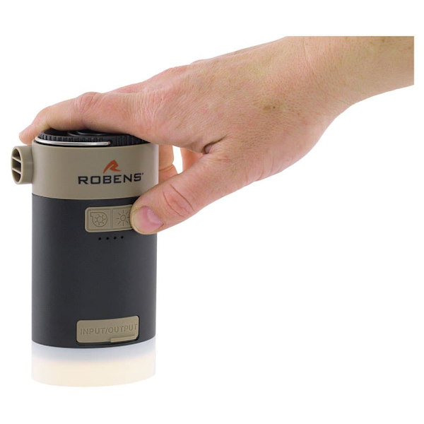 Robens Inflator+lampe+usb-c Batteri Cornival 3in1 Transparent
