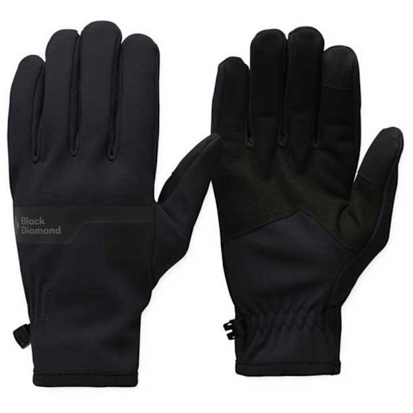 Black Diamond Everyday Softshell Handsker Sort XL Mand