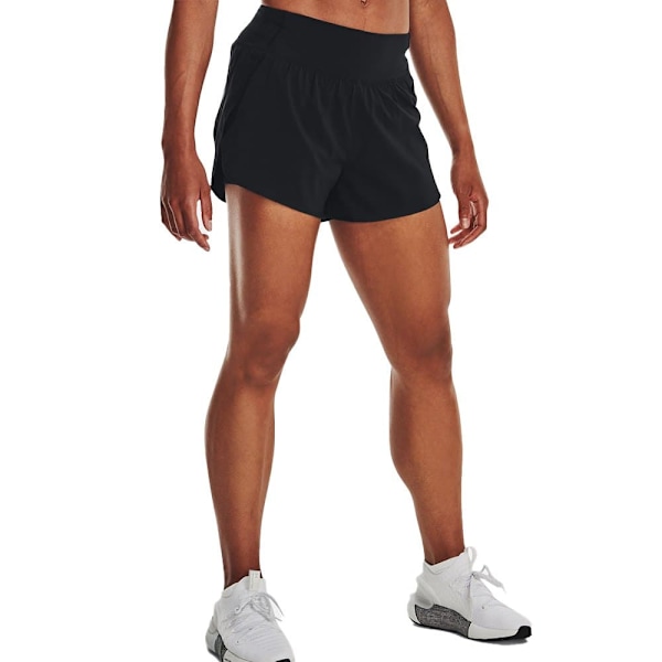 Under Armour Shorts Flex Woven 2-in-1 Sort L Kvinde
