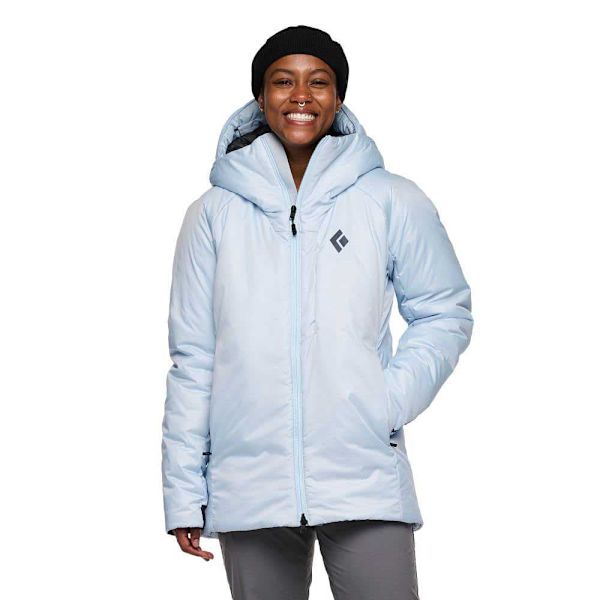 Black Diamond Parkas Belay Blå S Kvinna