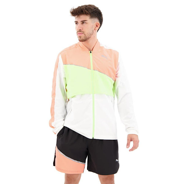 Puma Jakke Run Ultra Grøn,Hvid,Orange M Mand