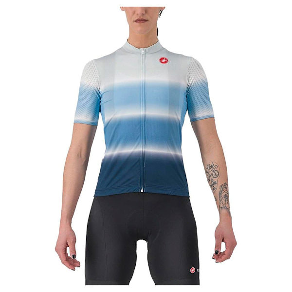Castelli Dolce Kortærmet Trøje Blå XS Kvinde