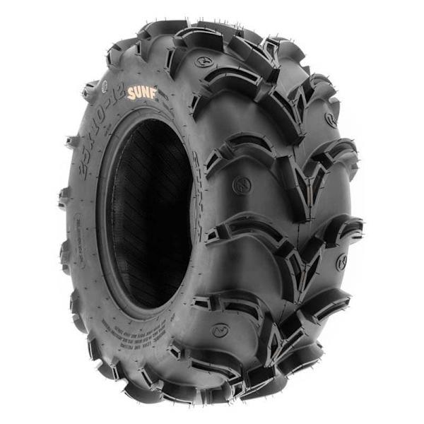 Sun-f Atv Rengas A-050 Tl 65j Hopeinen 28 X 10 / R12