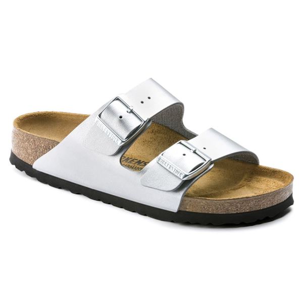 Birkenstock Arizona Birko-flor Smalle Sandaler Søvfarvet EU 41 Kvinde