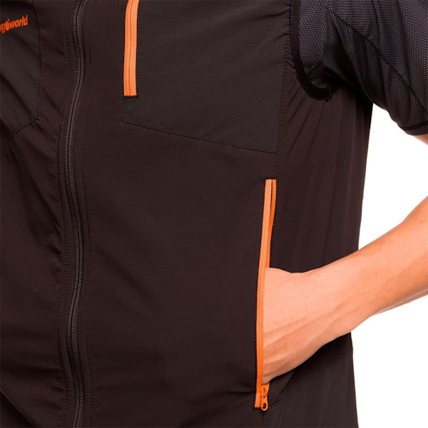 Trangoworld Valvika Vest Sort XL Mand