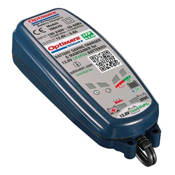 Optimate Laddare Tm-470 Lithium 0.8 Durchsichtig