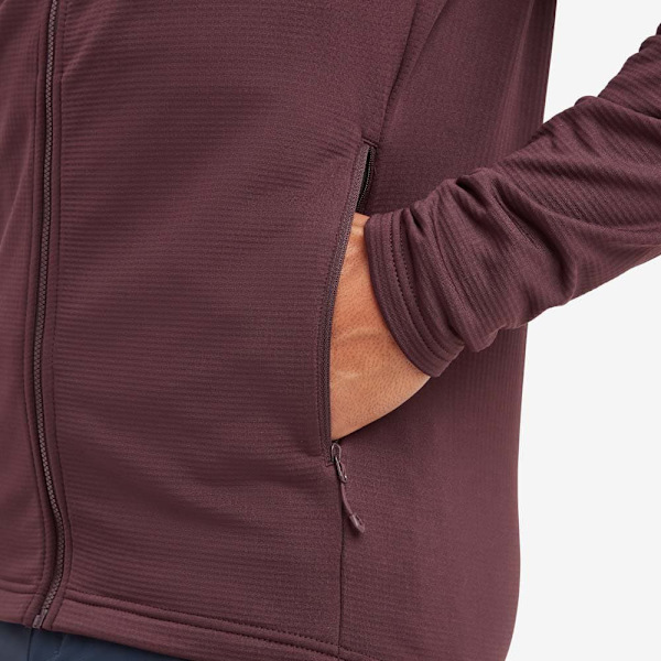 Montane Protium Fleecejacka Med Dragkedja Lila M Man