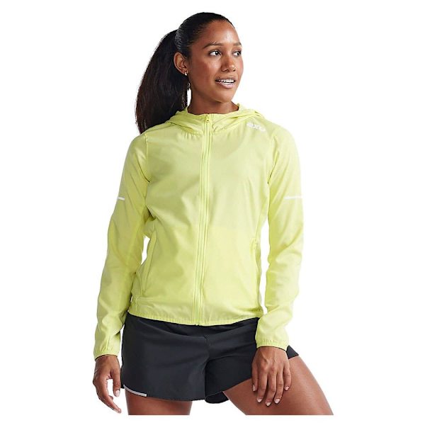 2xu Aero Jakke Gul XS Kvinde