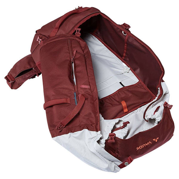 Vaude Tents Rygsæk Astrum Evo 55+10l Rød