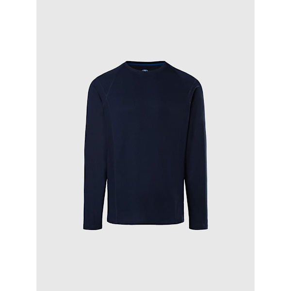 North Sails Performance Regatta Tech Langærmet Baselayer Blå XL Mand