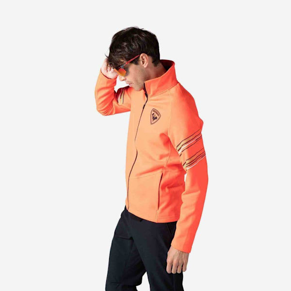 Rossignol Fleece Med Fuld Lynlås Classique Hero Clim Orange XL Mand
