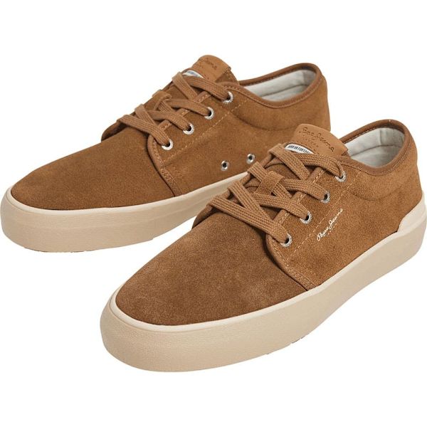 Pepe Jeans Pms31071 Ben Skor Brun EU 41 Man