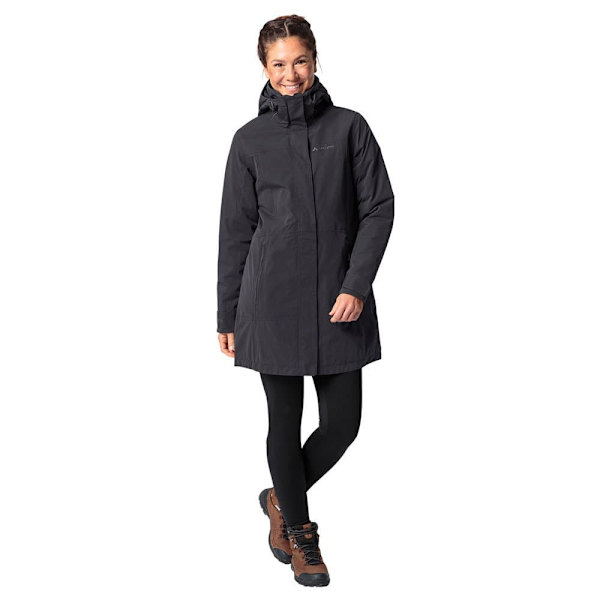 Vaude Skomer Wool Ii Parka Svart 38 Kvinna