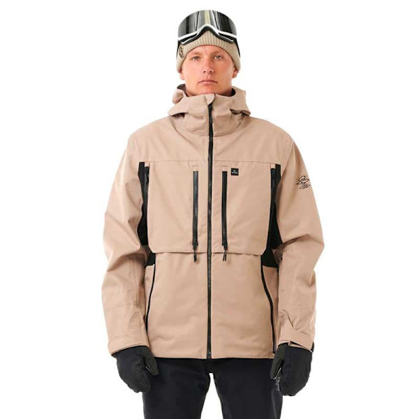 Rip Curl Anti Series Ult 30k/40k Jacka Beige M Man