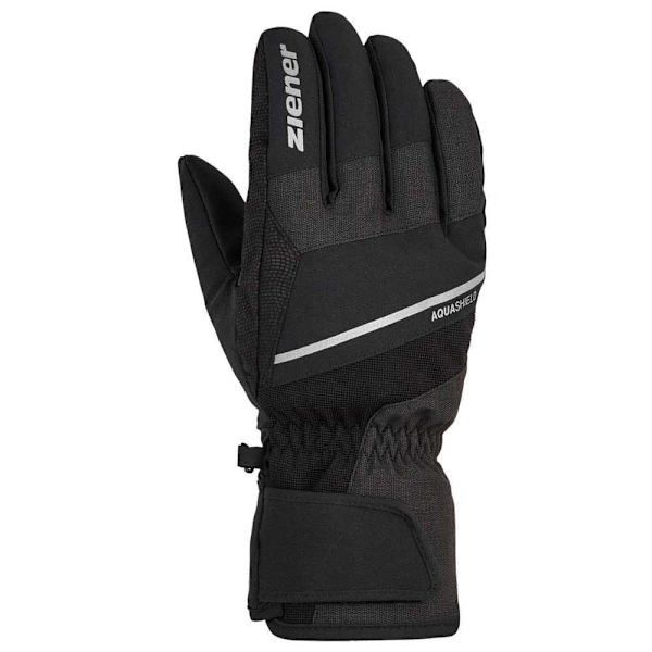Ziener Gezim As Handsker Sort 8.5 Mand