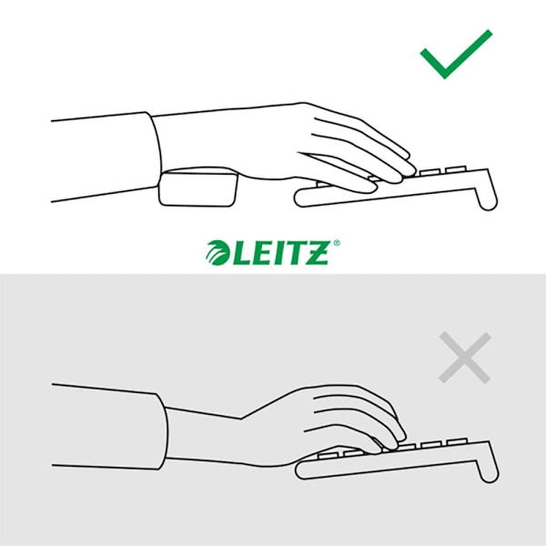 Leitz Tastatur Håndledsstøtte Ergo Cosy