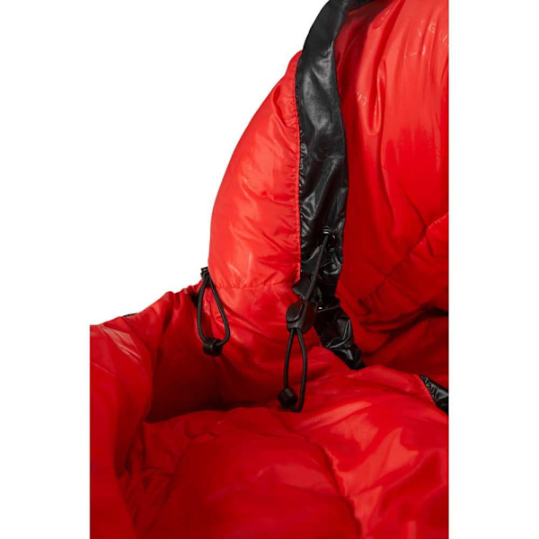 Nordisk Vib 400 Musta Short / Left Zipper