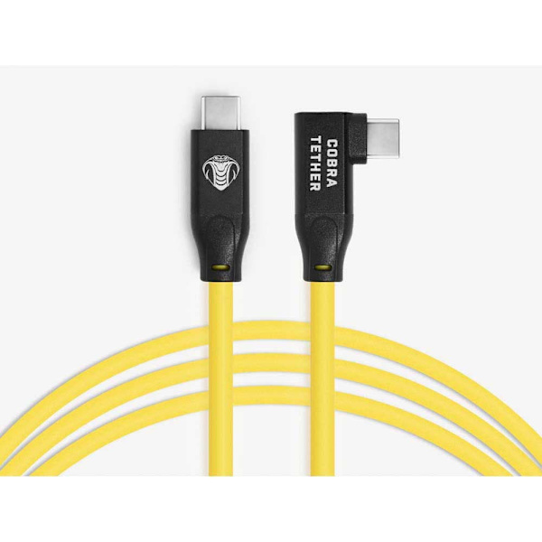 Cobra Tether Usb-c Til Usb-c-kabel 90º 5 M