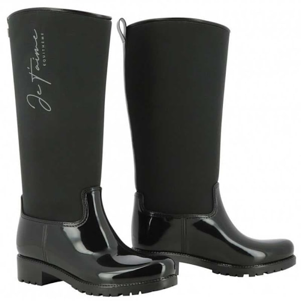 Equitheme Regn Støvler Sort EU 39