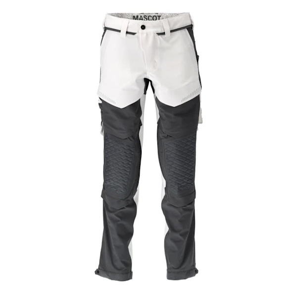 Mascot Stora Byxor Med Knäskyddsfickor Customized 22279 Grå 45 / 32