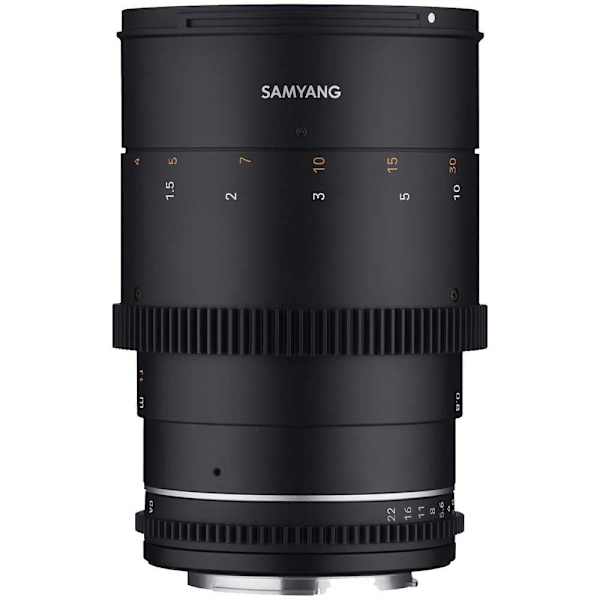 Samyang Linse 135 Mm T2.2 Ed Umc Vdslr Mk 2 Canon Ef Sort Sort
