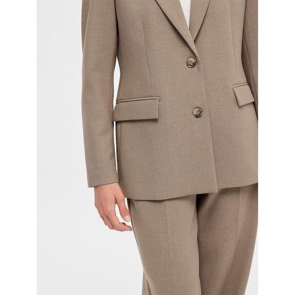 Selected Blazer Rita Classic Beige 38 Kvinde