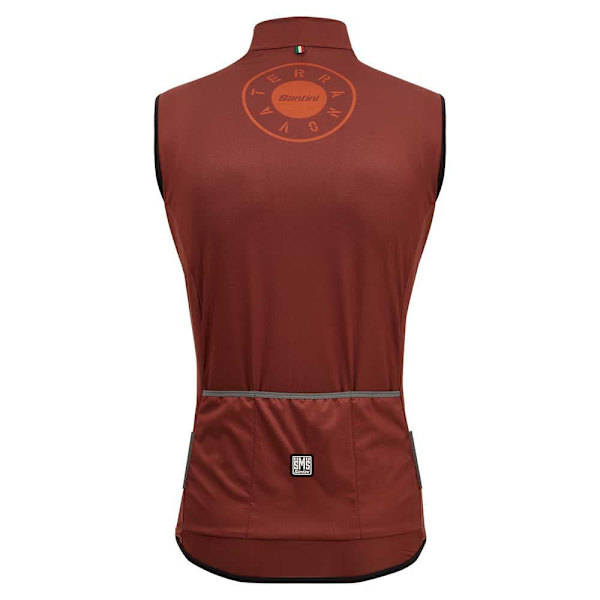 Santini Gilet Nova Core Punainen M Mies