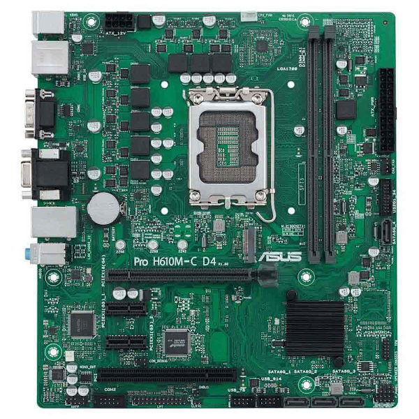 Asus Emolevy Pro H610m-c D4-csm