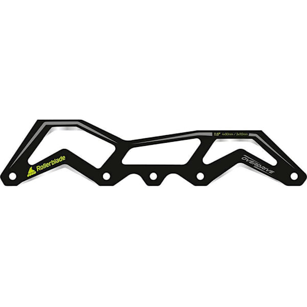 Rollerblade Vejledninger Overdrive 10.6´´ Frame 4x84/3x100 Sort