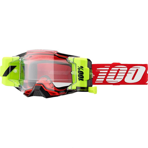 100percent Beskyttelsesbriller Armega Forecast Rød Clear Lens/CAT0