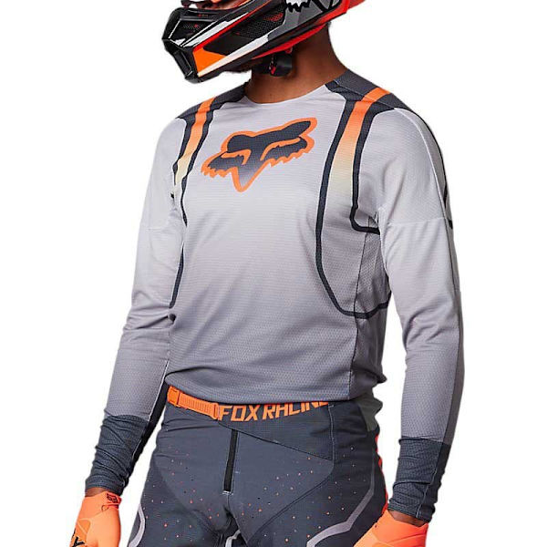 Fox Racing Mx Langærmet Trøje 360 Vizen Grå L Mand