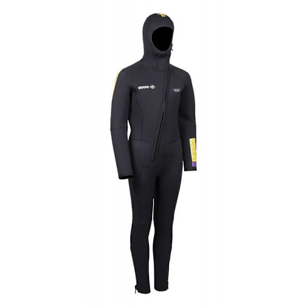 Beuchat Apnø Våddragt 1dive Junior 7 Mm Sort 10-12 Years