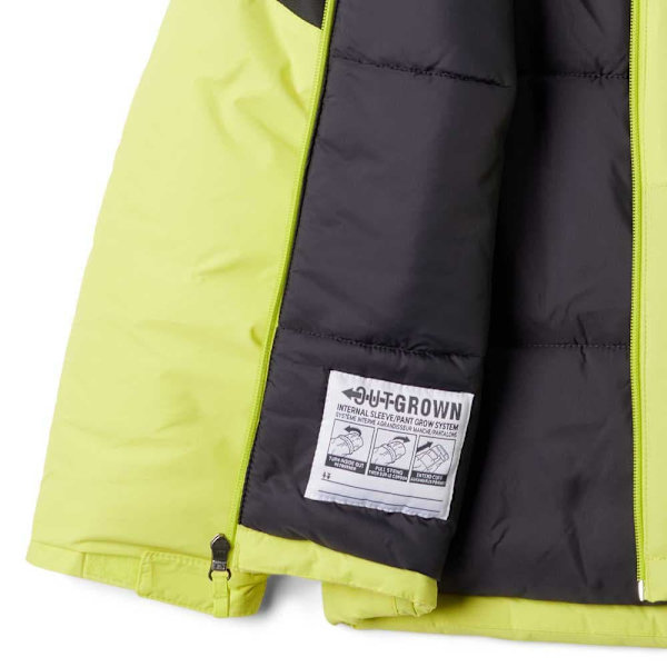 Columbia Regnjacka Med Full Dragkedja Lightning Lift™ ii Gul XL Pojke