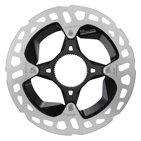 Shimano Skivebremse Med Ring Og Magnet Saint Mt900 Center Lock Søvfarvet 180 mm