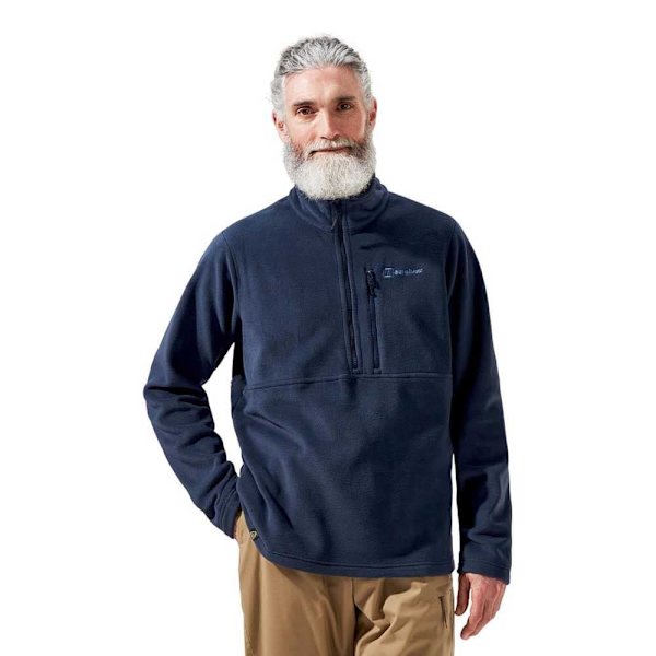 Berghaus Prism Pt Fleecejakke Med Halv Lynlås Blå 2XL Mand