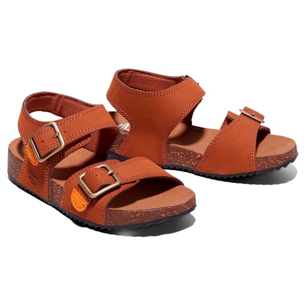 Timberland Castle Island 2 Strap Sandaler För Barn Brun EU 40 Pojke