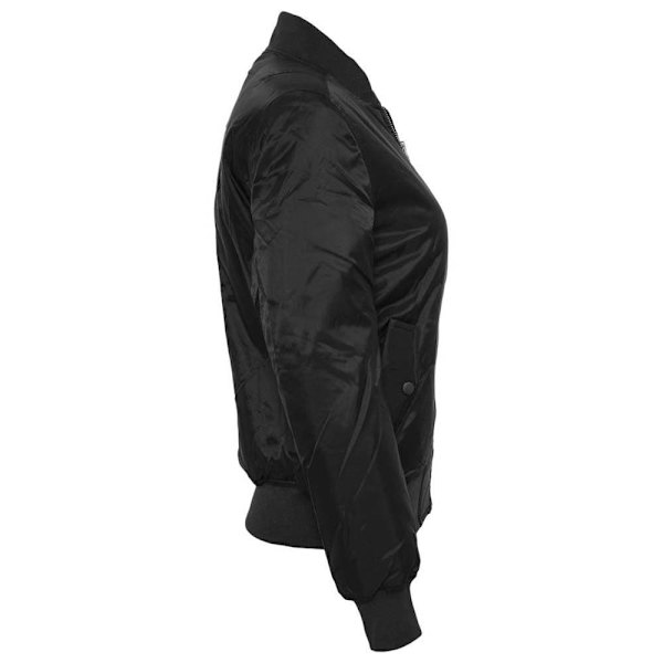 Urban Classics Bomberjacka Basic Svart M Kvinna