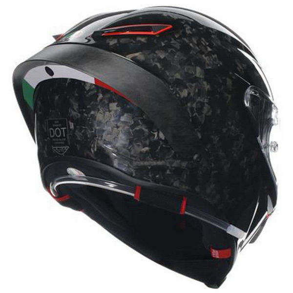 Agv Fuld Ansigtshjelm Pista Gp Rr E2206 Dot Mplk Sort L