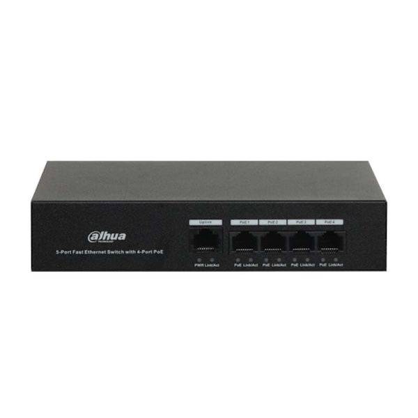 Dahua Kontakt Dh-pfs3005-4et-36 Søvfarvet Sort