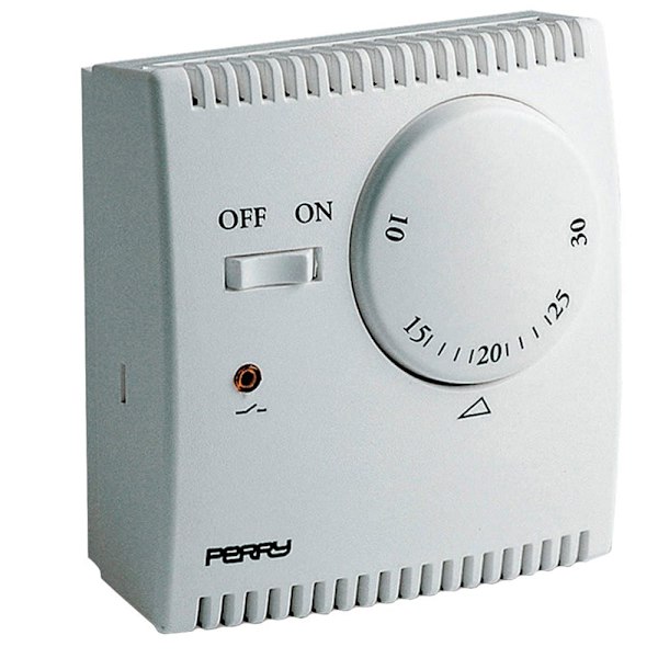 Perry Elektronisk Termostat 3016 Hvid