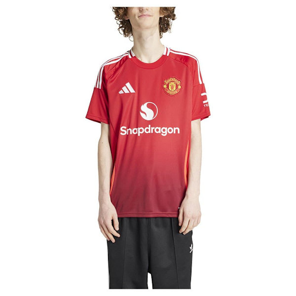 Adidas Manchester United 24/25 Lyhythihainen T-paita Kotiin Punainen XS