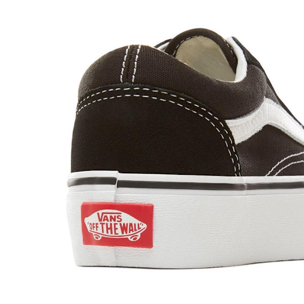 Vans Old Skool Platform Skor Svart EU 31 1/2 Pojke