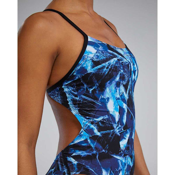 Tyr Cutoutfit - Durafast Elite - Reflecta Badetøj Blå 28 Kvinde