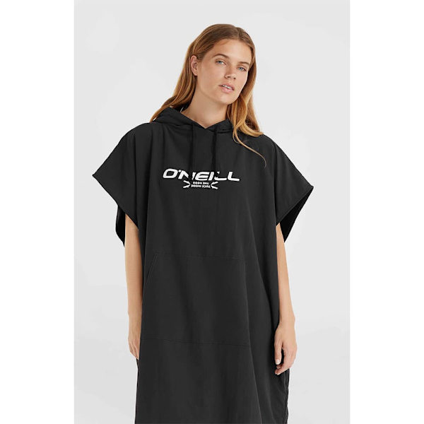 O´neill Trvlr Series Dwr Poncho Jakke Sort  Mand
