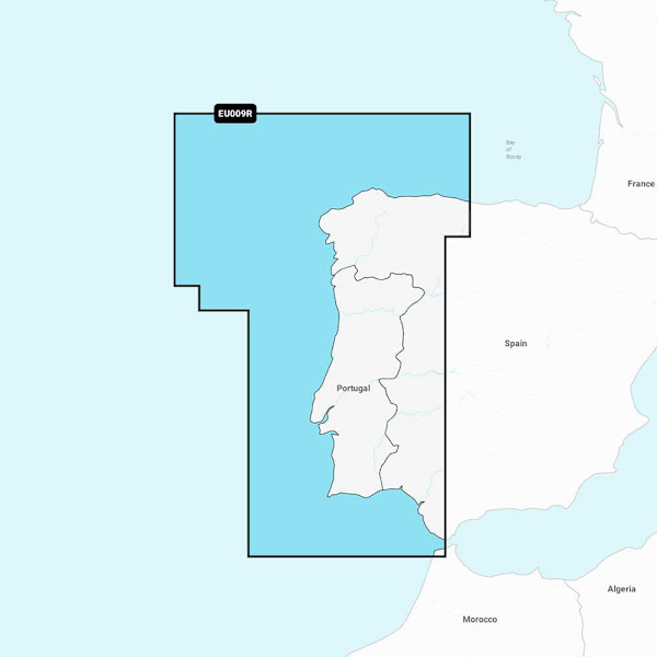 Garmin Navionics®+ Micro Sd/sd-korttikartta Naeu009r Portugal&spain/northwest Monivärinen