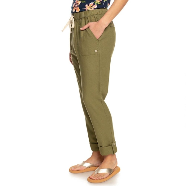 Roxy Sweat Shorts On The Seashore Grönt S Kvinna